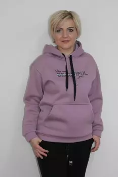 Толстовка трикотажная Лера (сухая роза)