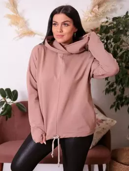 Толстовка трикотажная Лида (бежевая)