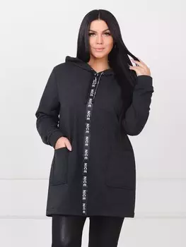 Толстовка трикотажная Лукинда (антрацит)