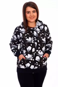 Толстовка трикотажная Манула (крокусы) рр