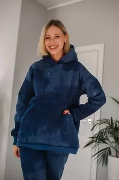 Толстовка трикотажная Маринет (синяя)