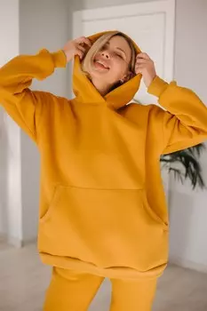 Толстовка трикотажная Маринет (желтая)