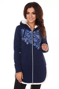 Толстовка трикотажная Норд (синяя) рр