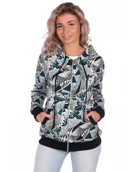 Толстовка трикотажная Патриция (зеленая) рр