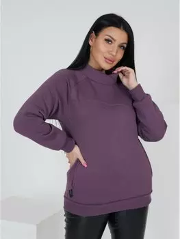 Толстовка трикотажная Патрикия (фиолетовая)