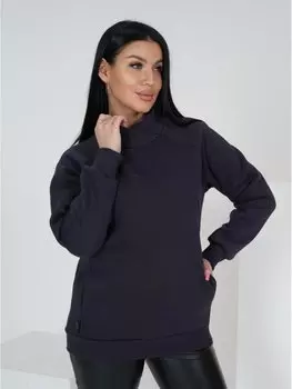 Толстовка трикотажная Патрикия (темно-серая)