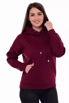 Толстовка трикотажная Розмари (бордовая)