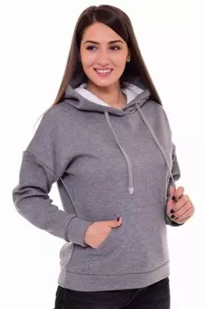Толстовка трикотажная Розмари (серая)