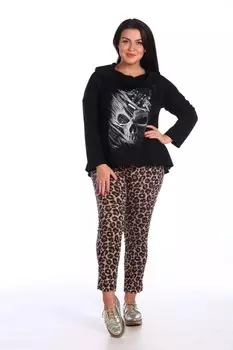 Толстовка трикотажная Салли (черная) рр