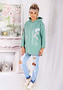 Толстовка трикотажная Саманта (фисташковая)