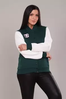 Толстовка трикотажная Сэра (зеленая)