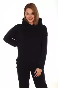 Толстовка трикотажная Тарани (черная)