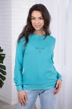 Толстовка трикотажная Тиффани (голубая) рр