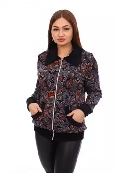 Толстовка трикотажная Ксюша (коричневая)