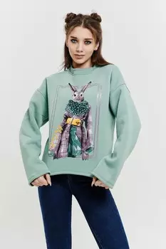 Толстовка трикотажная Златари (мятная)