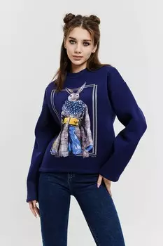 Толстовка трикотажная Златари (синяя)