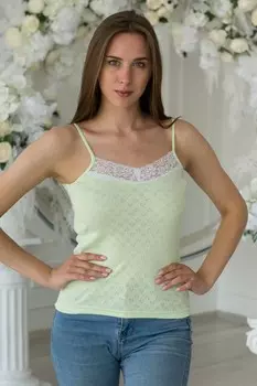 Топ трикотажный Эстер (салатовый)