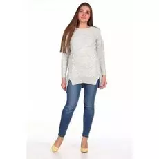 Туника акриловая Беренис (светло-серая)