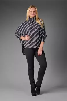 Туника акриловая Ракель (черная) рр