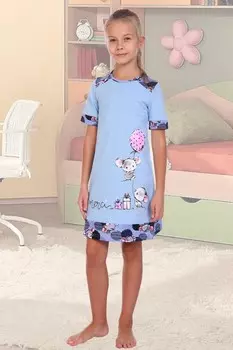 Туника детская Стейси (голубая)