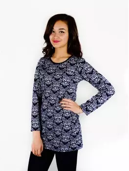 Туника из ангоры Лилера (синяя)