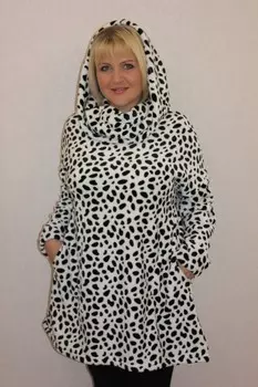 Туника из велсофта Стефания (абстракция)