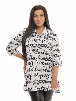 Туника трикотажная Адин (белая) рр