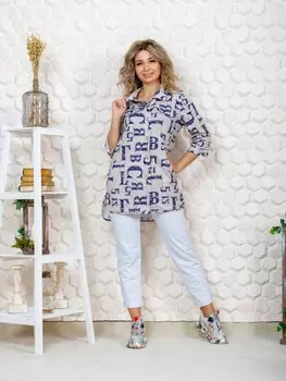 Туника трикотажная Адин (буквы) рр