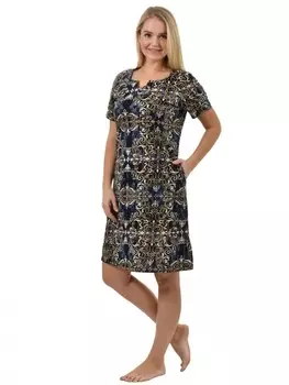 Туника трикотажная Адисон (синяя) рр