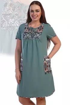 Туника трикотажная Аими (хаки)