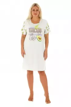 Туника трикотажная Альдона (голубая полоса)