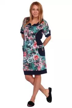 Туника трикотажная Алетея (зеленая)