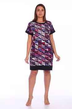 Туника трикотажная Амели (фиолетовая) рр