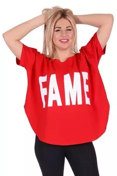 Туника трикотажная Амелия (красная) рр