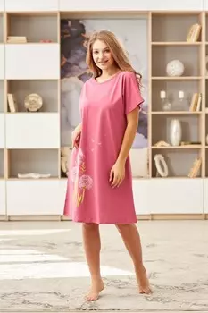 Туника трикотажная Анабелла (сухая роза)