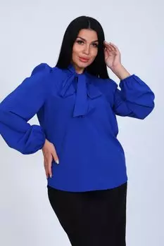 Туника трикотажная Аннис (васильковая)