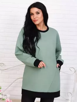 Туника трикотажная Арго (оливковая)