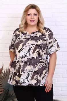 Туника трикотажная Армада (бежевая) рр