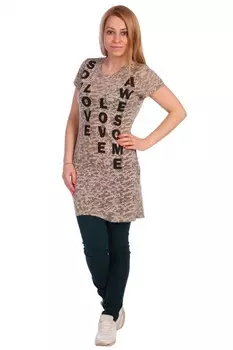 Туника трикотажная Армель (хаки)