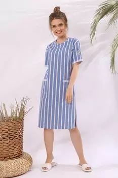 Туника трикотажная Азур (голубая)