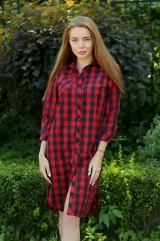 Туника трикотажная Биатрисс (красная) рр