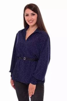 Туника трикотажная Бостон (синяя)