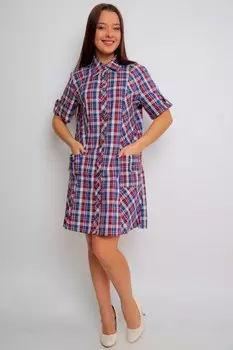 Туника трикотажная Бринна (синяя) рр