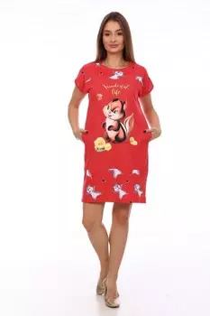 Туника трикотажная Бурундучек