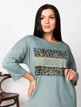 Туника трикотажная Дардана (хаки)