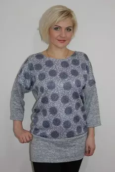 Туника трикотажная Делайла (узоры)