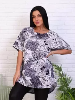 Туника трикотажная Дорсия (газета)