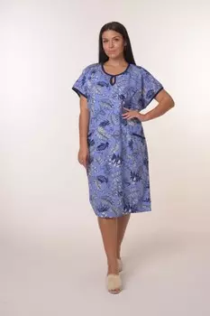 Туника трикотажная Дорсия (синяя) рр