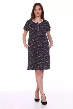 Туника трикотажная Джаккет (антрацит)