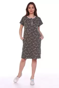 Туника трикотажная Джаккет (хаки)